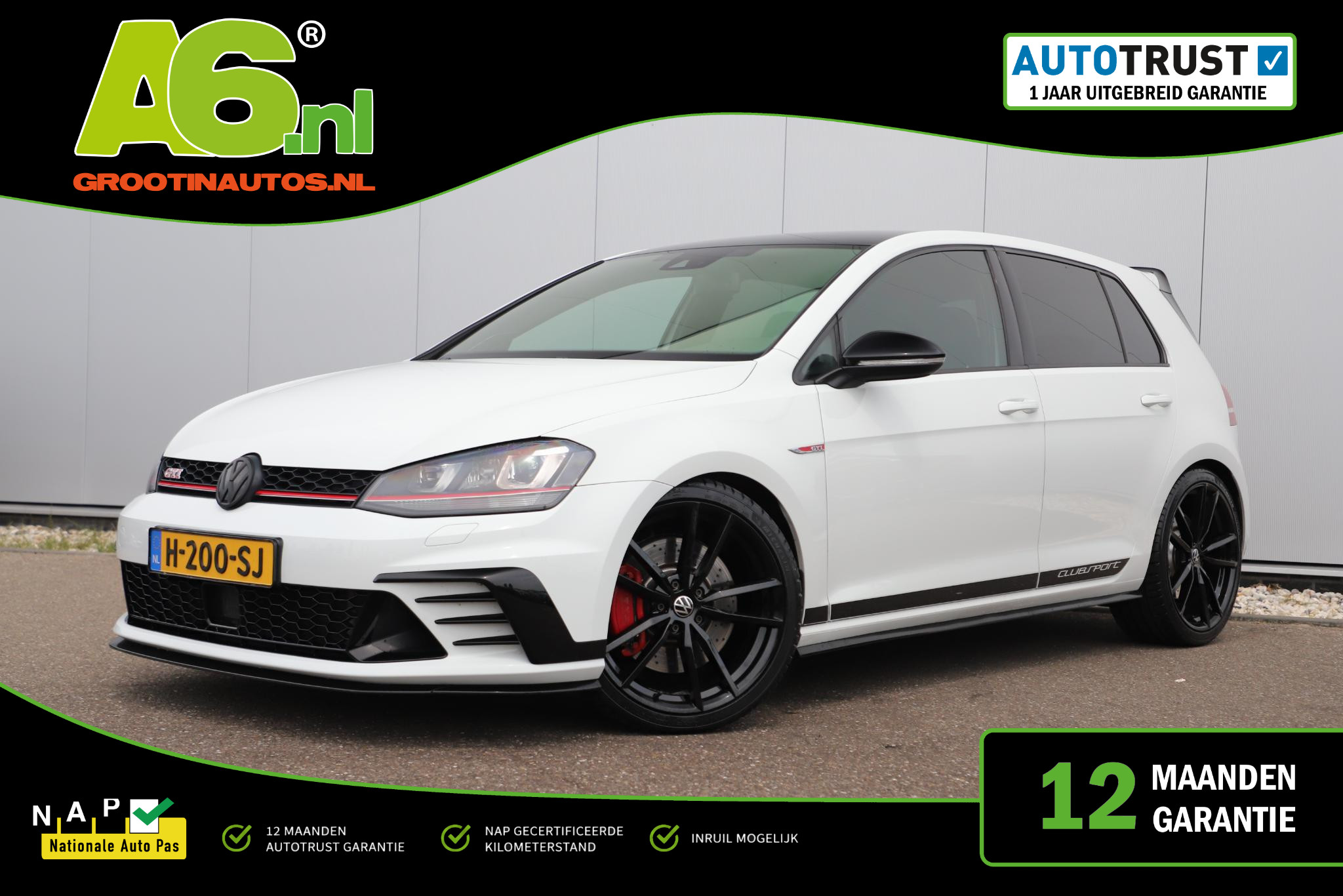 Volkswagen Golf 2.0 TSI GTI Clubsport